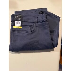 NWT Banana Republic 5 Pocket Pant Navy Blue Size 32x32 New With Tags